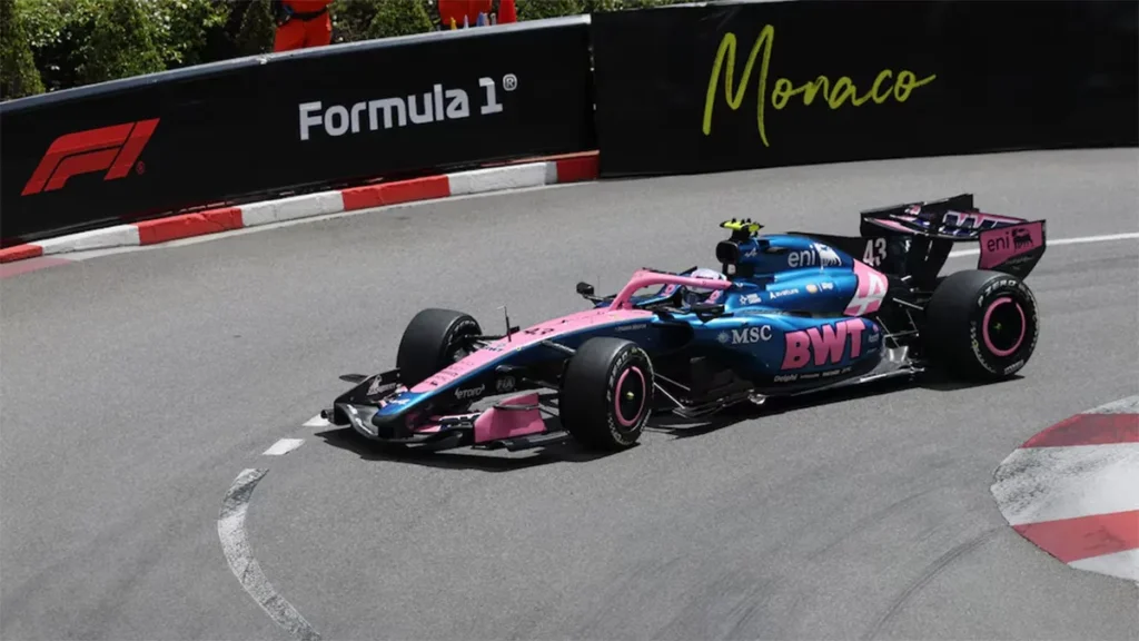 Colapinto cerró el viernes 15° y buscará mejorar en la clasificación del GP de España colapinto monaco pl1